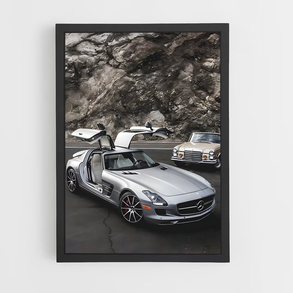 Poster SLS Powerhouse – affiche Mercedes (vue 2)